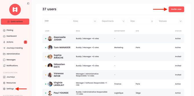 Importer en masse des nouveaux utilisateurs